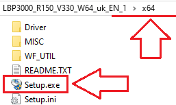 프린터 드라이버가있는 파일