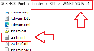sse1m.inf 파일 찾기